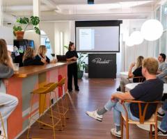 Designstage bij Mr. Prezident